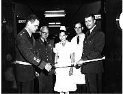 hospital ob ribbon cutting opening 1958