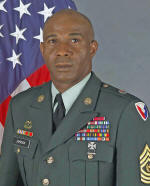 Command Sergeant Major Johnson photograph