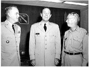 Generals McMorrow, Schomburg, and Barclay, 24 June 61