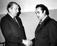 With Governor Wallace, 1971