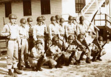 group of soldiers from 9330th TSU