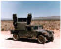 HMMWV-mounted avenge in the desert