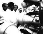 Project MERCURY astronauts with Von Braun
