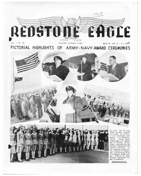 The United States Army Redstone Arsenal Historical Information