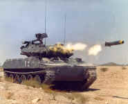 tank firing shillelagh missile