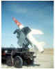 lacrosse missile system on a mobile unit