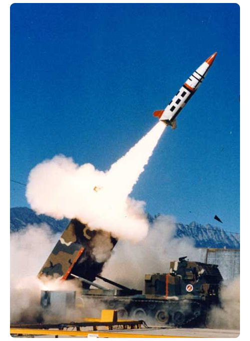 TACMS missile launch