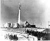 NIKE HERCULES missile just after launch