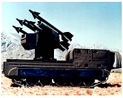 chaparral missiles on a mobile unit