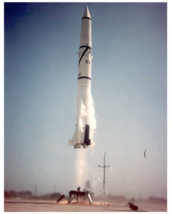 Photo of Redstone Rocket