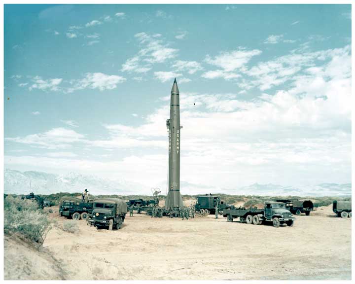Photo of Redstone Missile