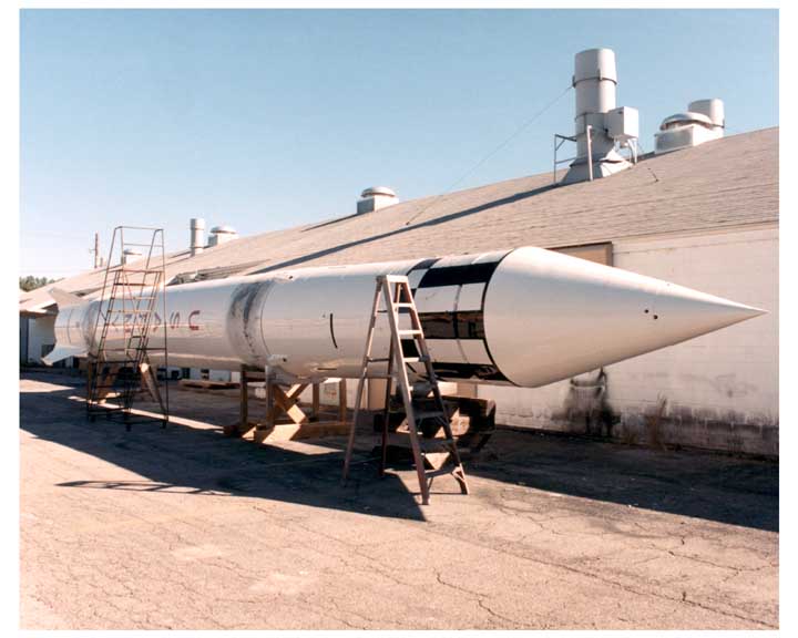Photo of Redstone Missile